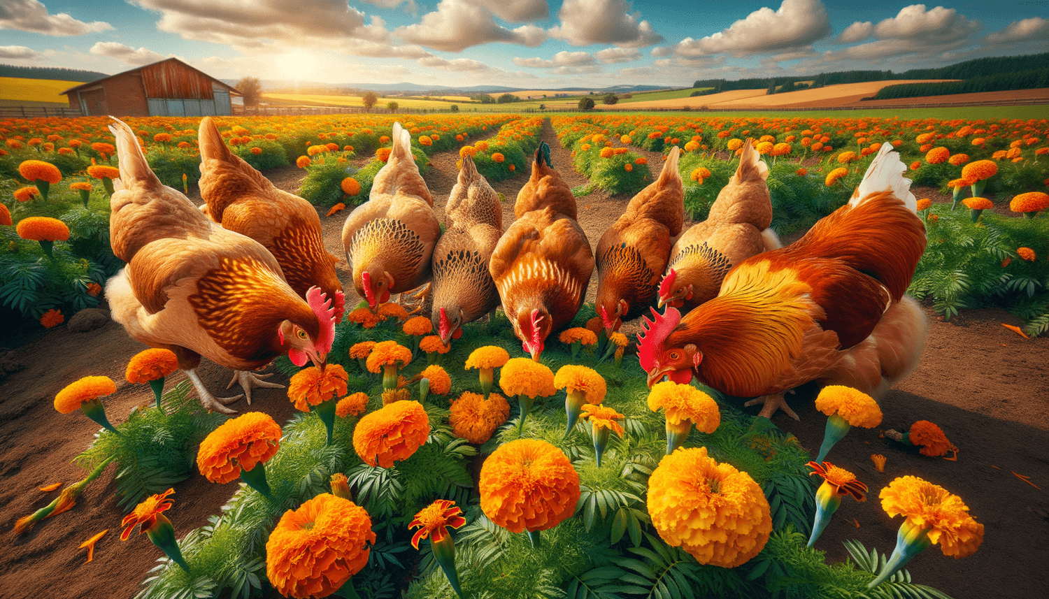 Can Chickens Eat Marigolds Flowers?