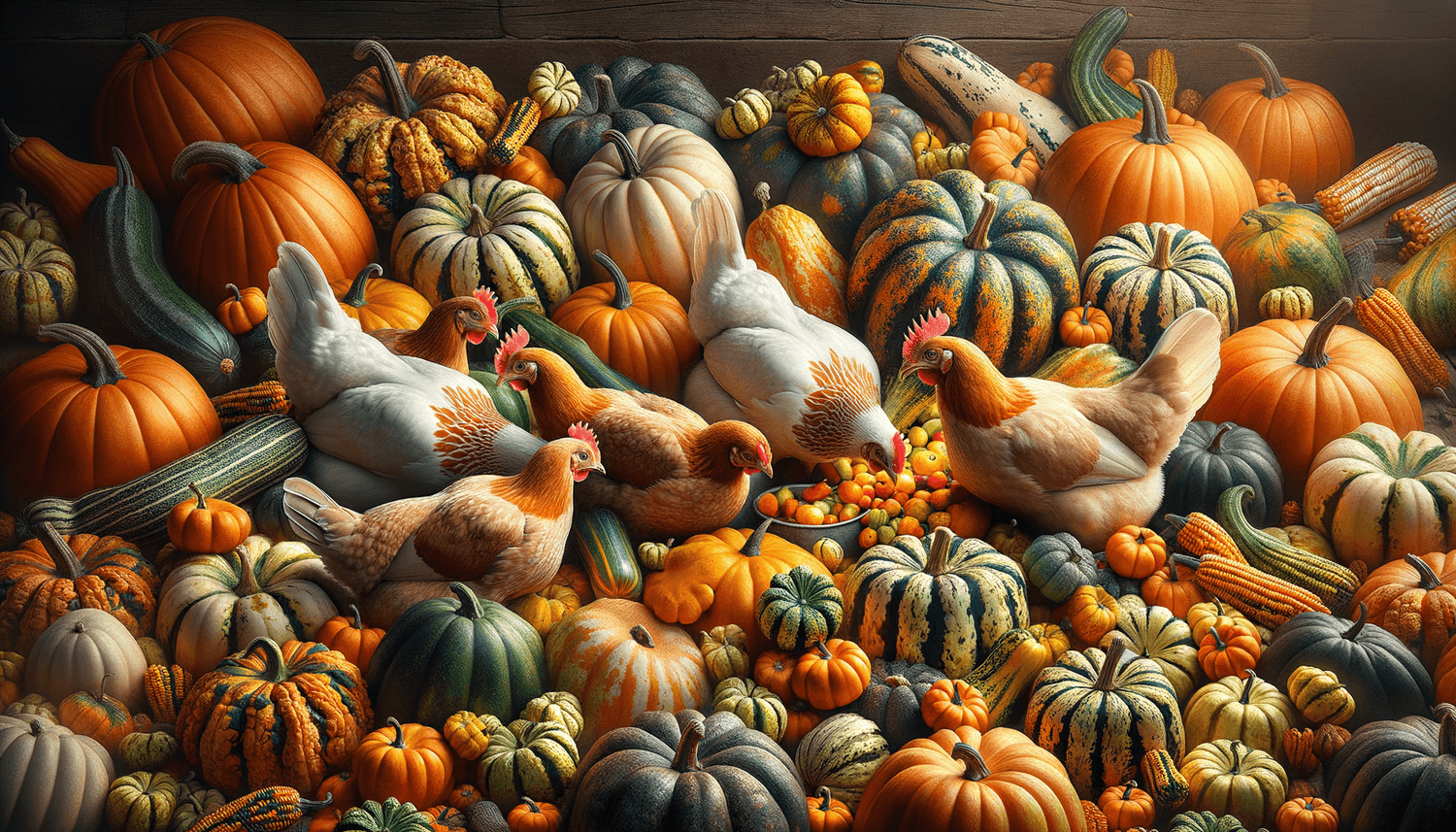 Can Chickens Eat Pumpkins and Gourds?