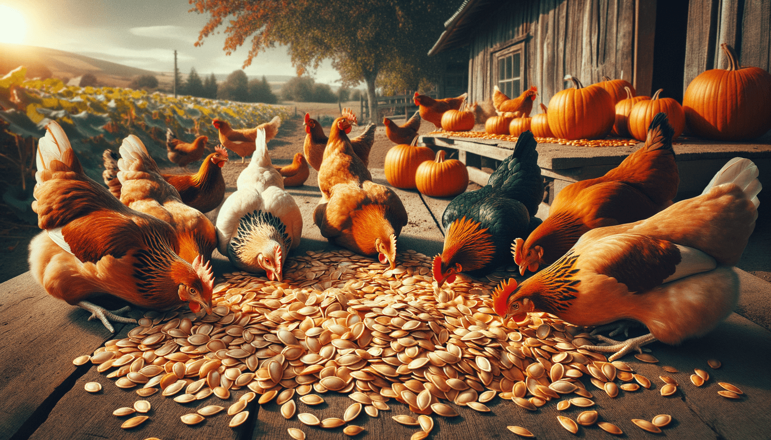Can Chickens Eat Pumpkins Seeds?