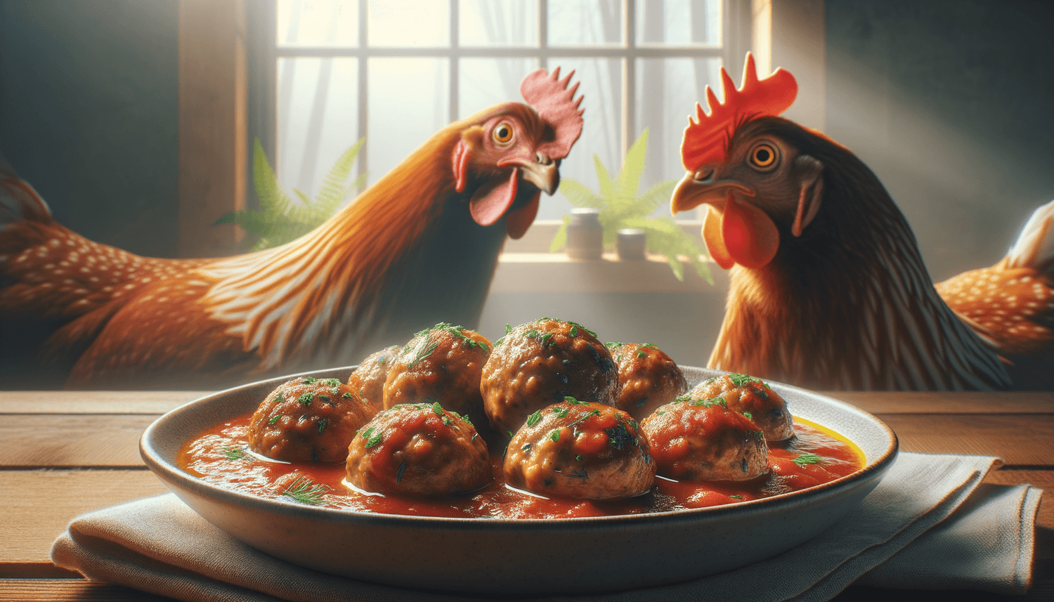 Can Chickens Eat Meatballs?