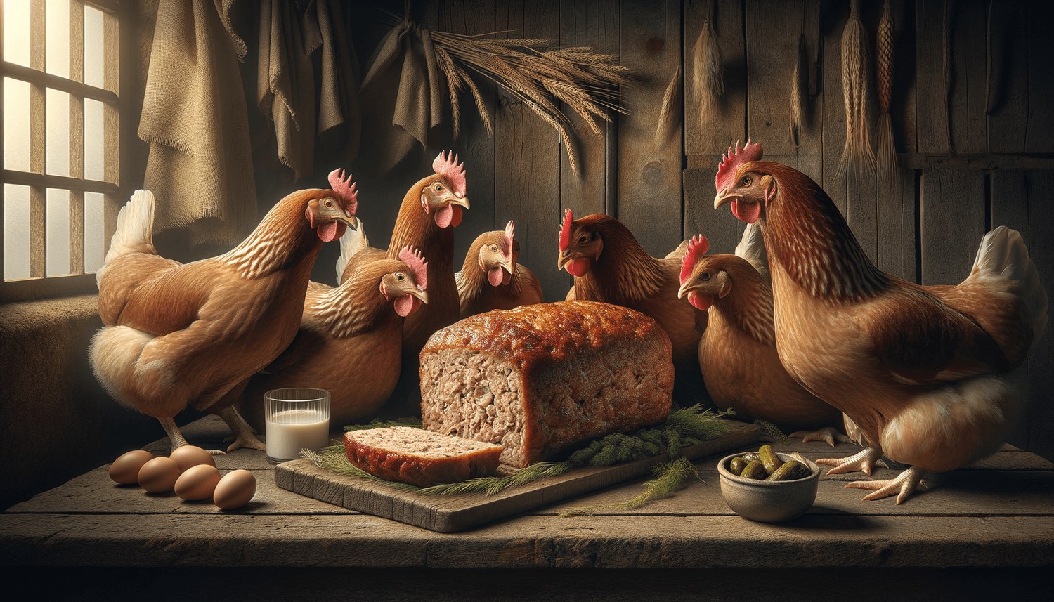 Can Chickens Eat Meatloaf?