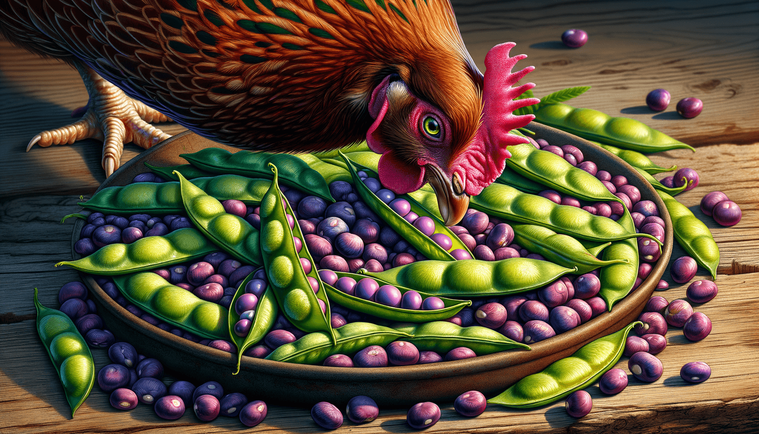 Can Chickens Eat Purple Hull Peas?