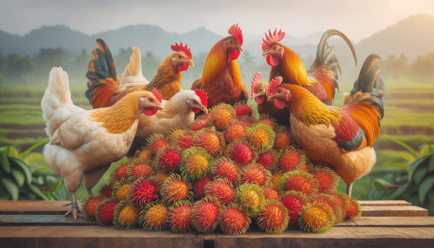 Can Chickens Eat Rambutan?