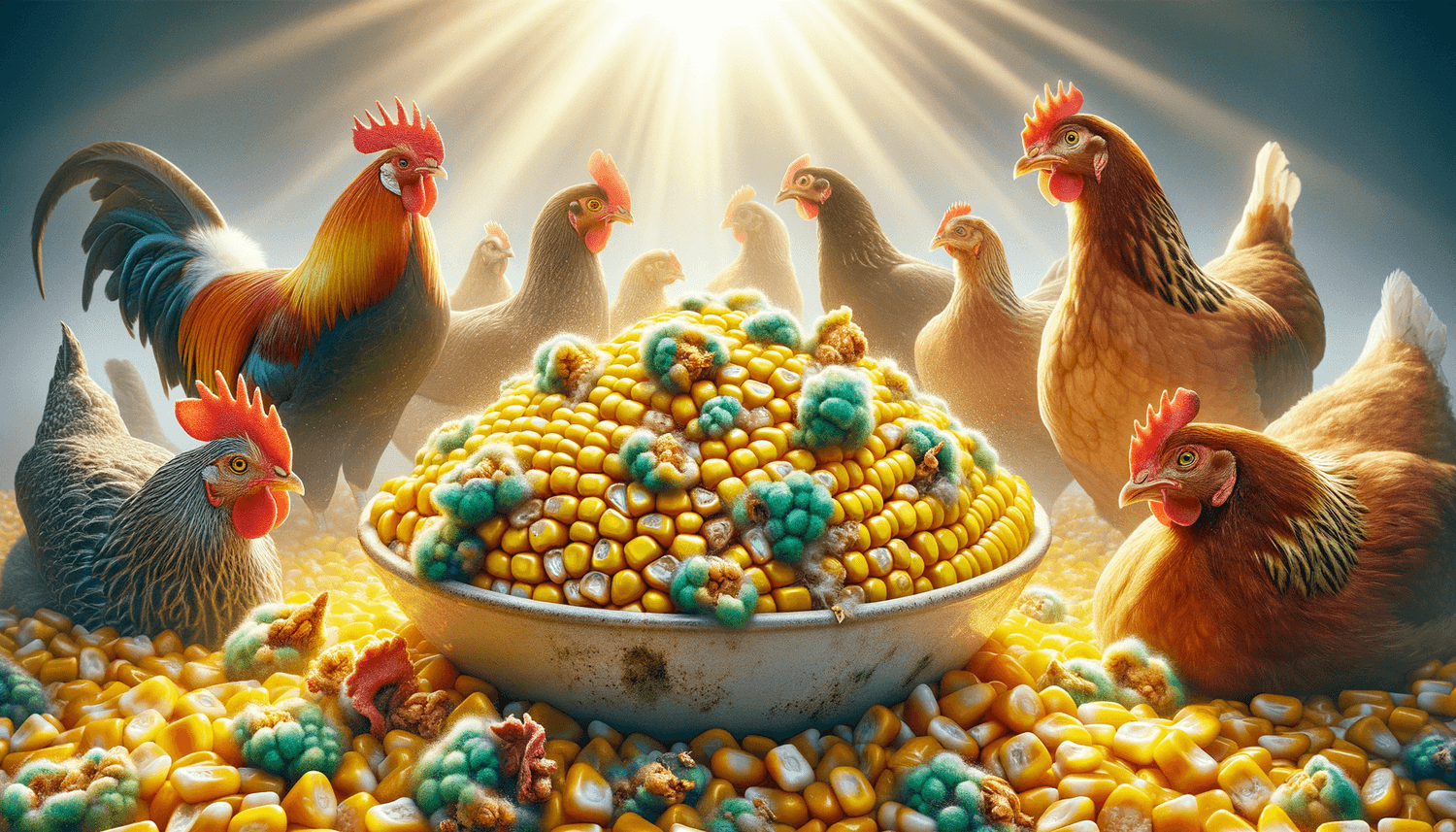 Can Chickens Eat Moldy Corn?