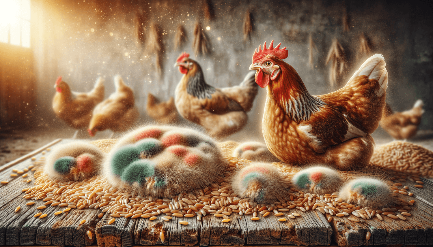 Can Chickens Eat Moldy Grain?