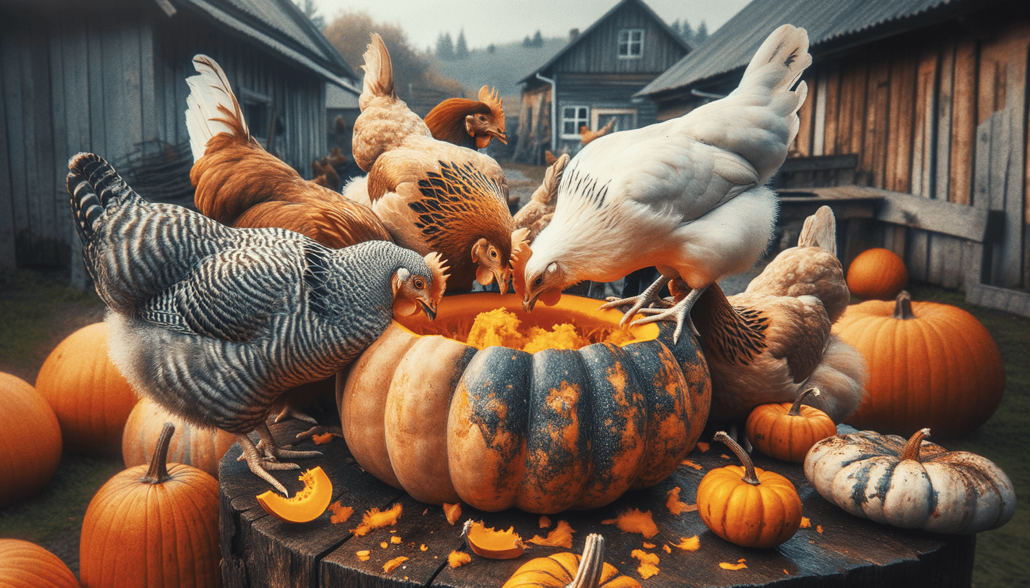 Can Chickens Eat Moldy Pumpkins?