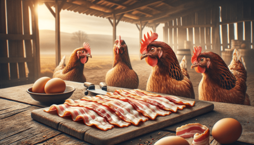 Can Chickens Eat Raw Bacon?