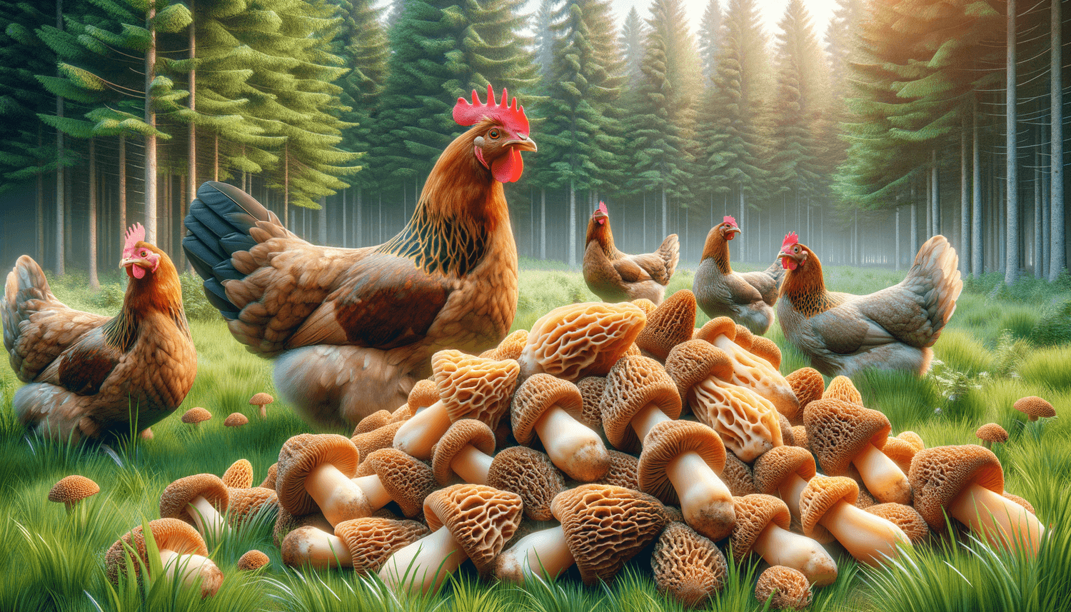 Can Chickens Eat Morel Mushrooms?