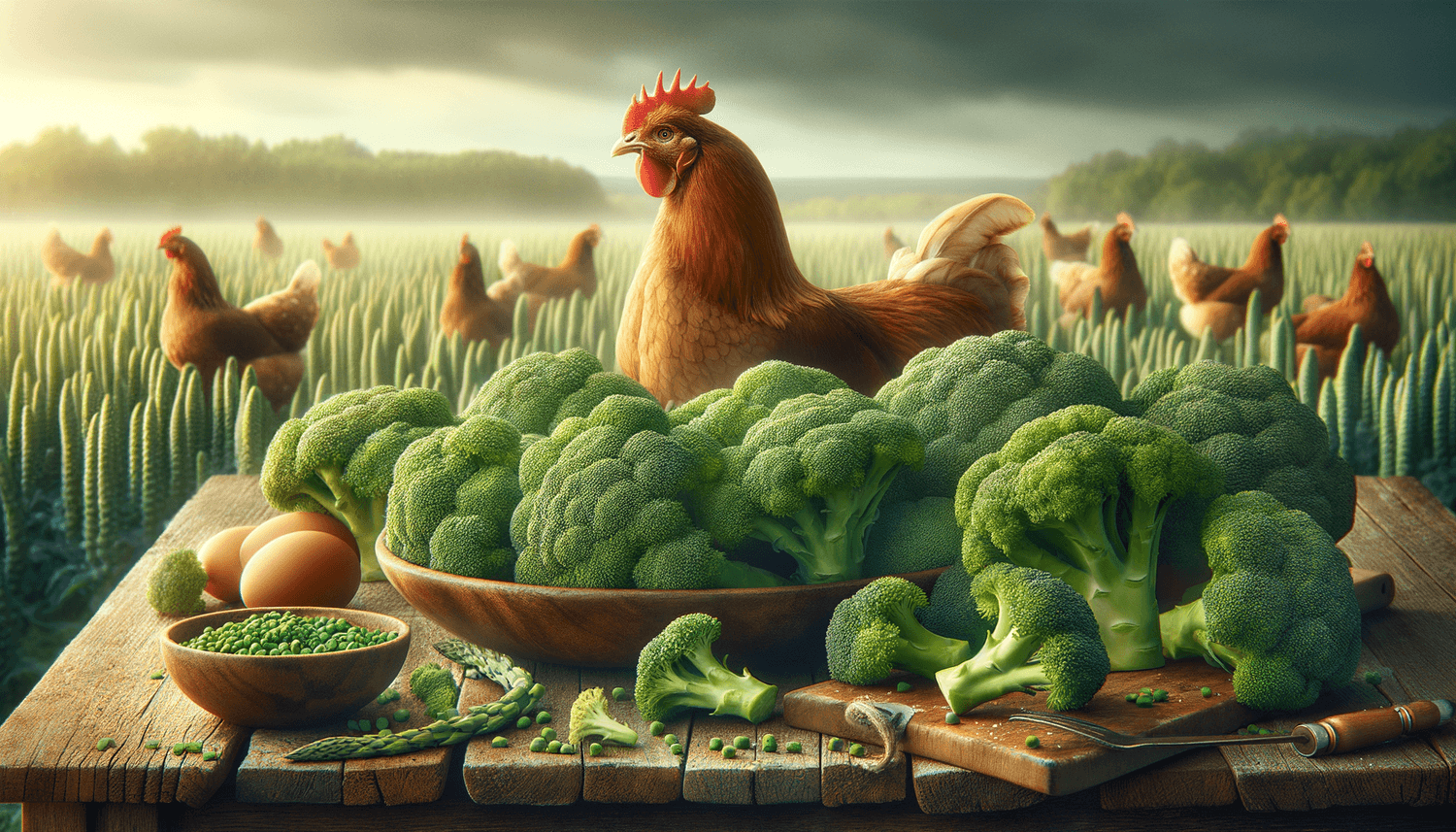 Can Chickens Eat Raw Broccoli?