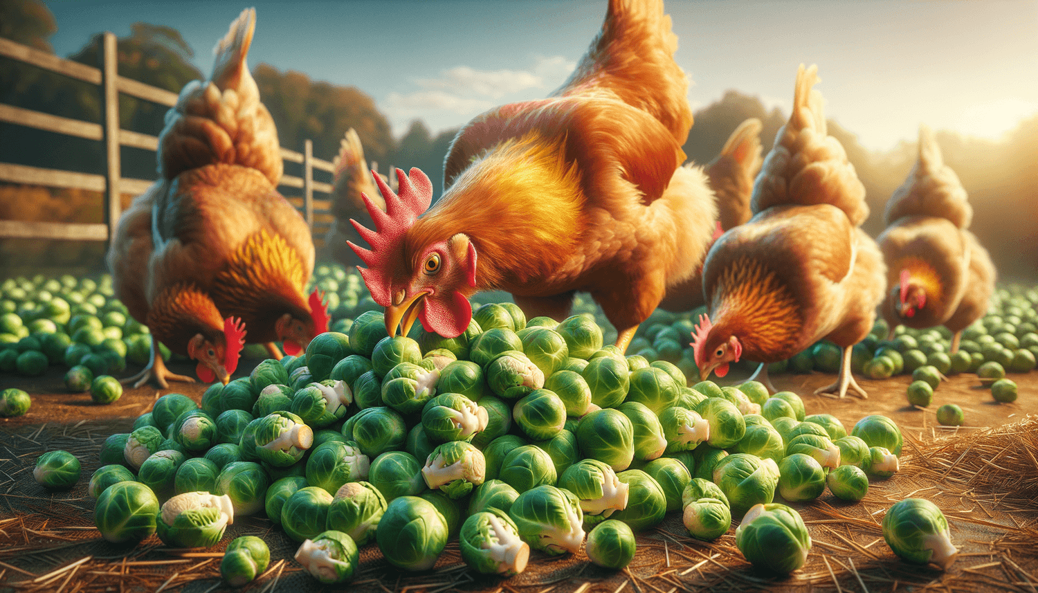 Can Chickens Eat Raw Brussel Sprouts?