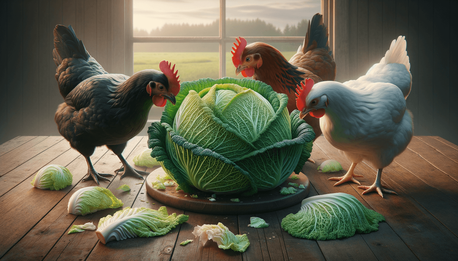 Can Chickens Eat Raw Cabbage?