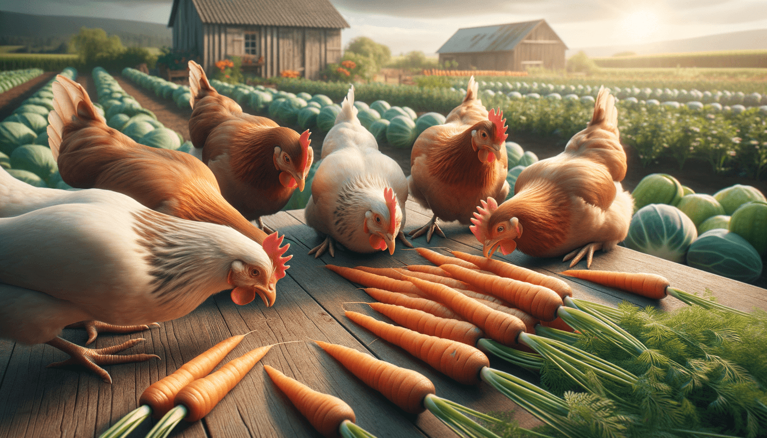 Can Chickens Eat Raw Carrots?