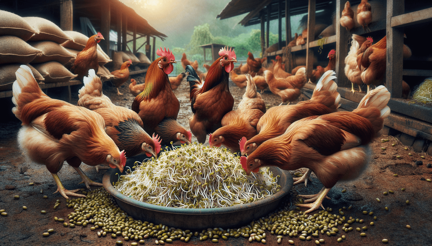 Can Chickens Eat Mung Bean Sprouts?