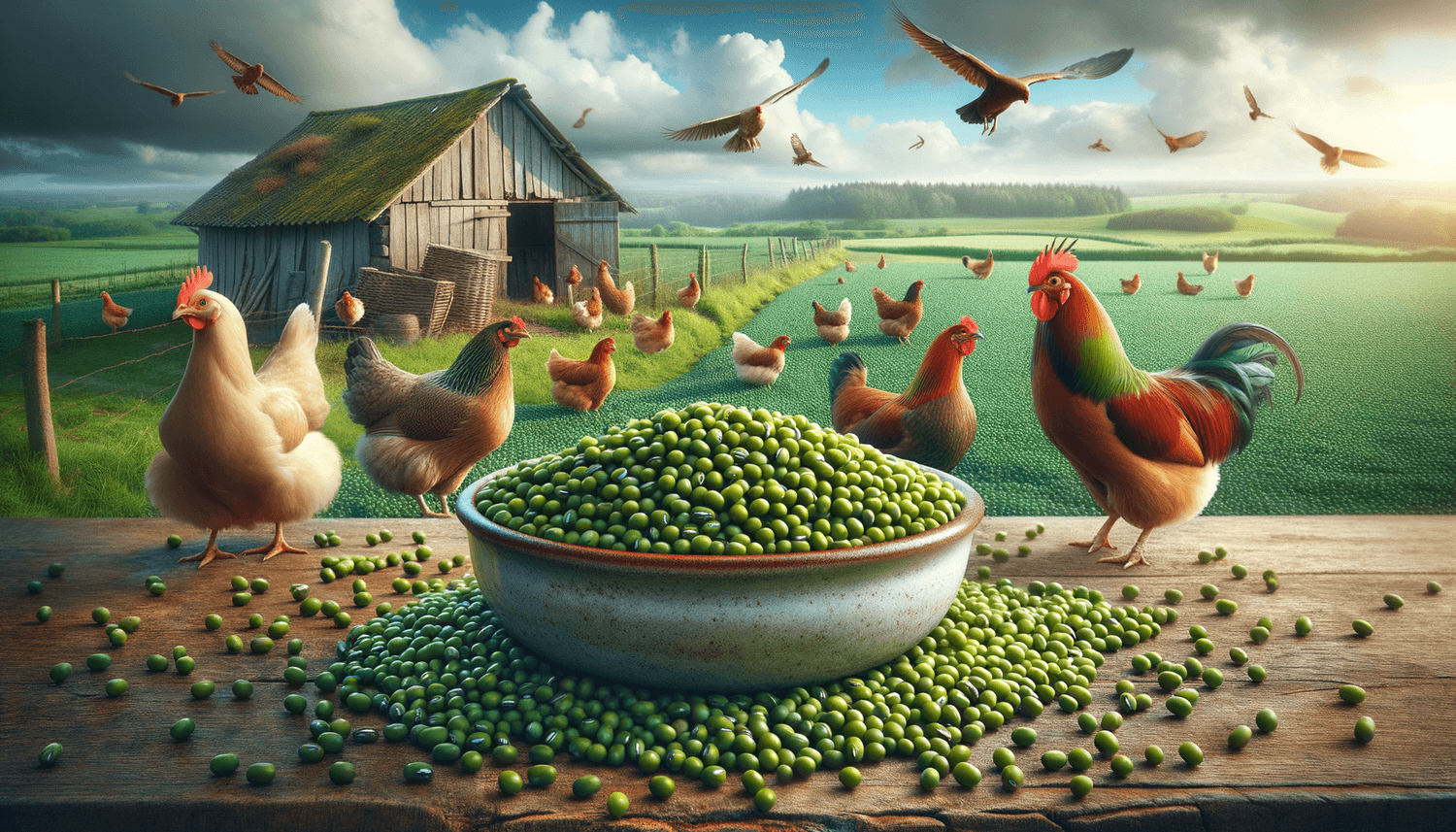 Can Chickens Eat Mung Beans?
