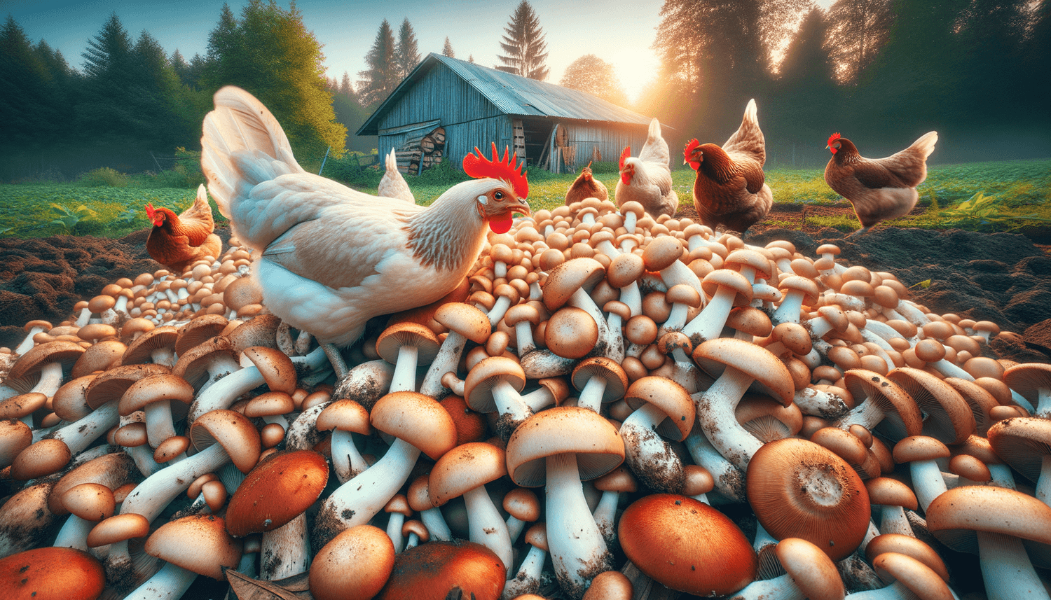 Can Chickens Eat Mushrooms from the Store?