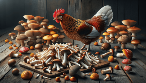 Can Chickens Eat Mushrooms Stems?