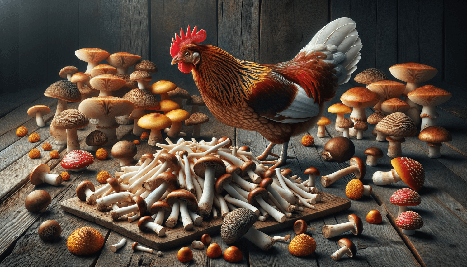 Can Chickens Eat Mushrooms Stems?