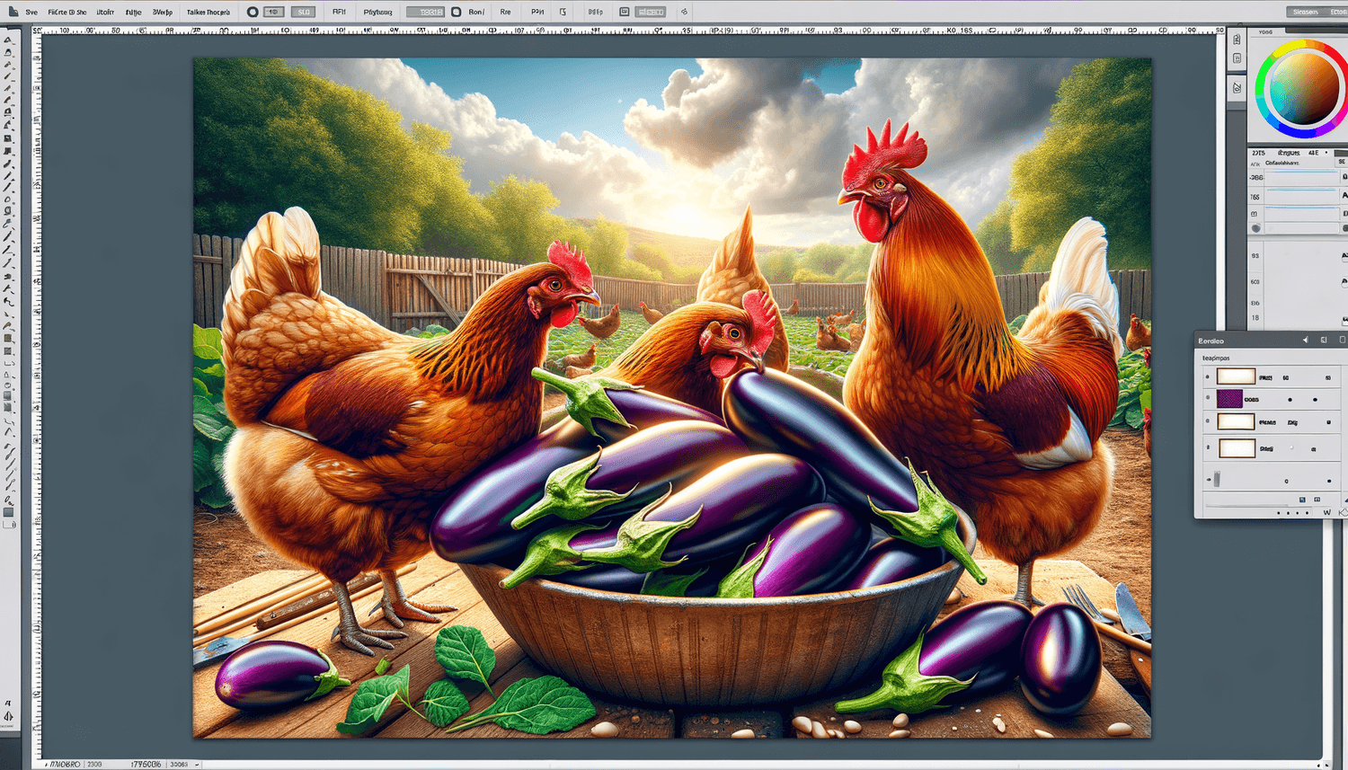 Can Chickens Eat Raw Eggplant?