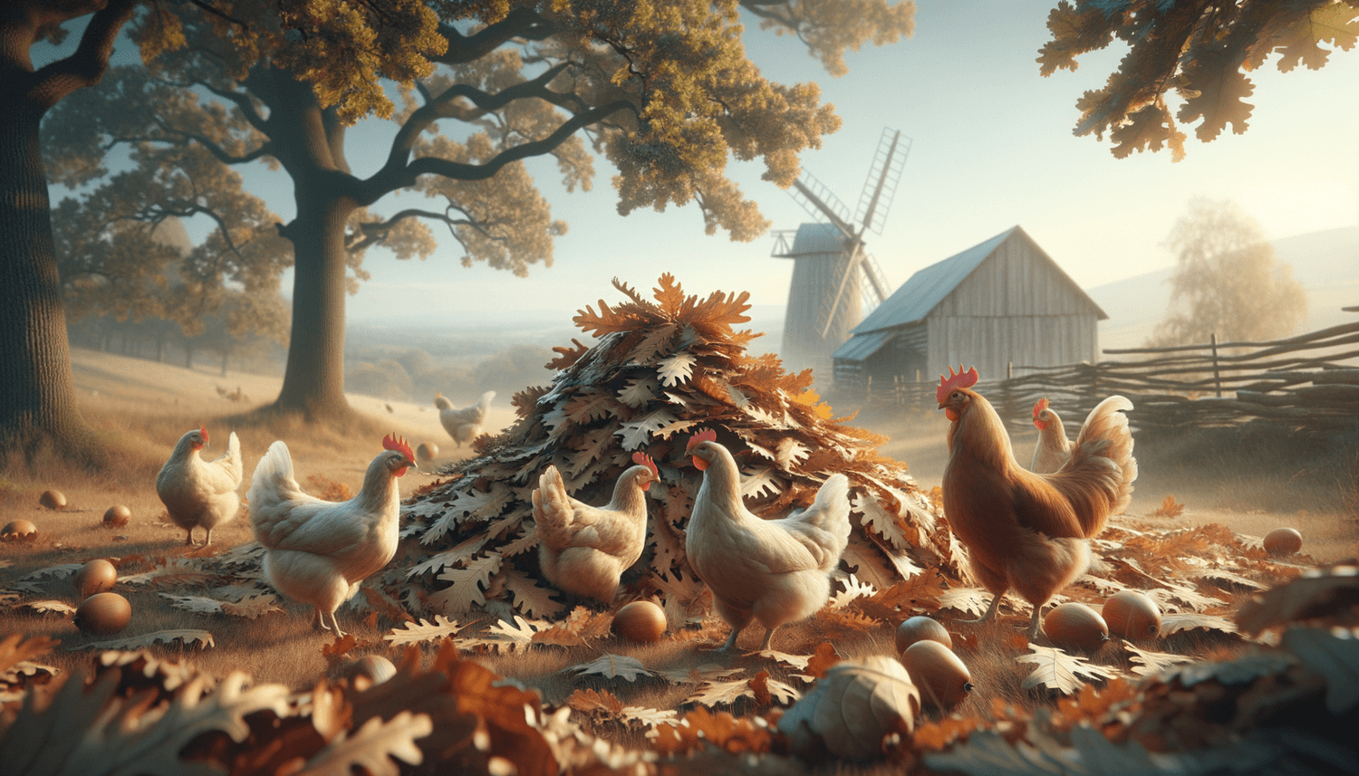 Can Chickens Eat Oak Leaves?
