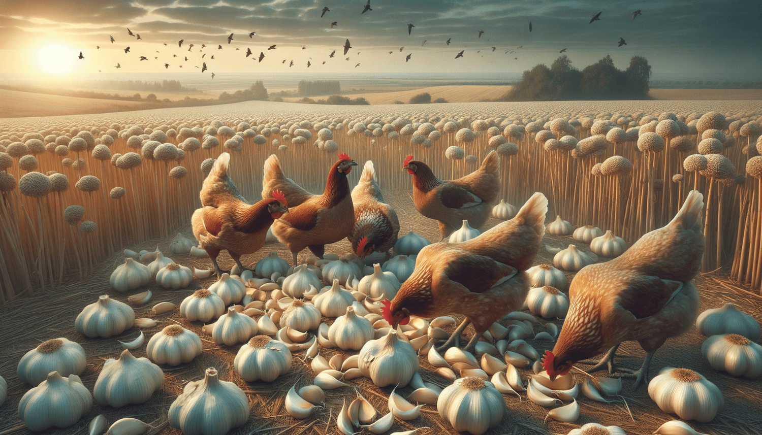 Can Chickens Eat Raw Garlic?