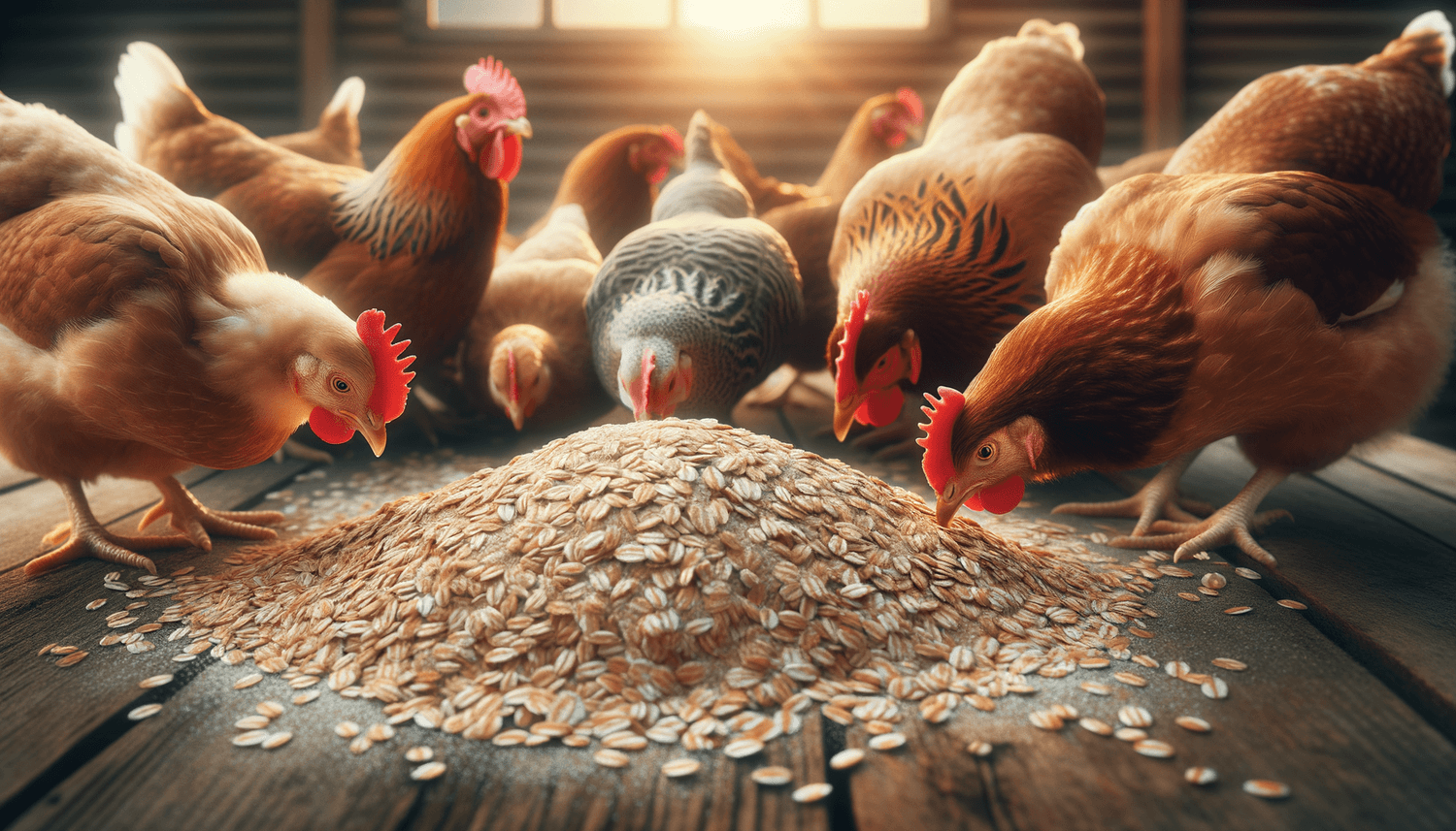 Can Chickens Eat Oats Raw?