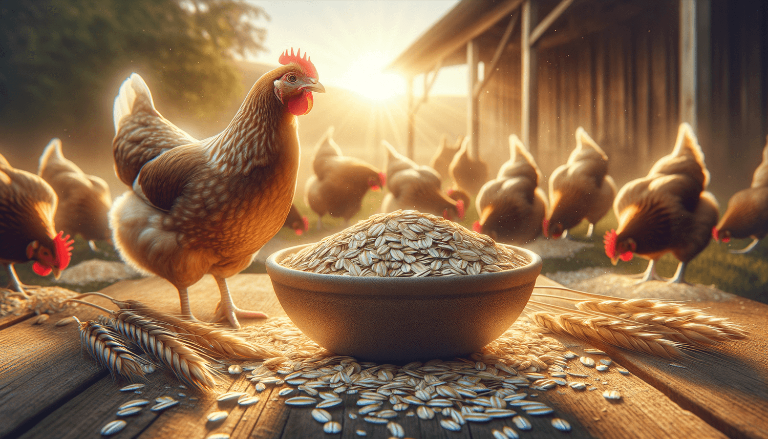 Can Chickens Eat Raw Oats?