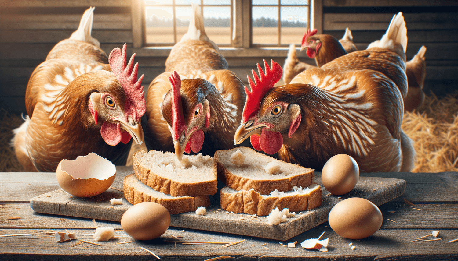 Can Chickens Eat Old Bread?