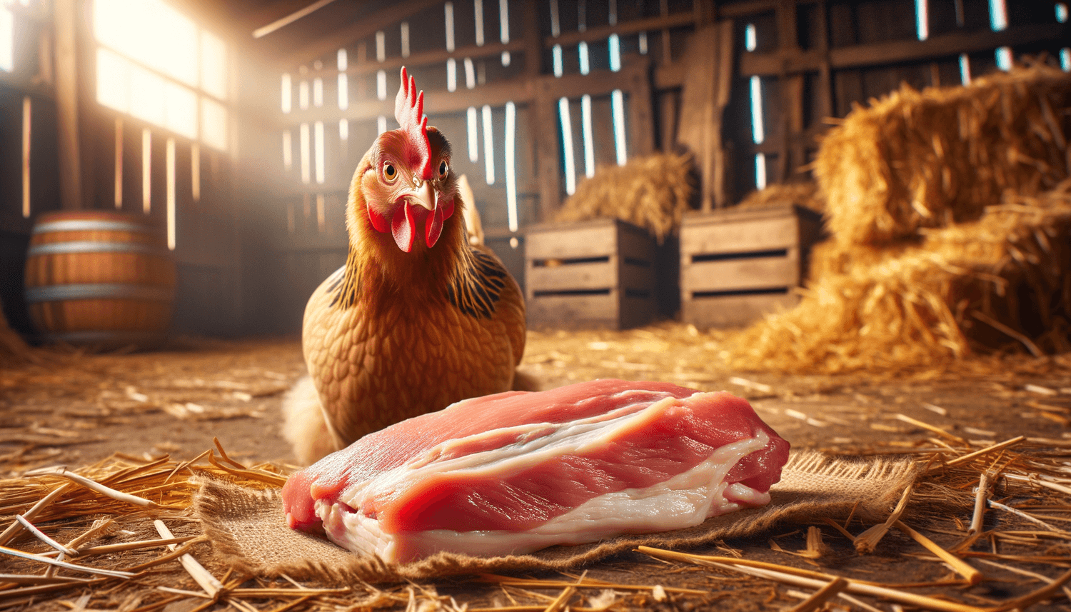 Can Chickens Eat Raw Pork?