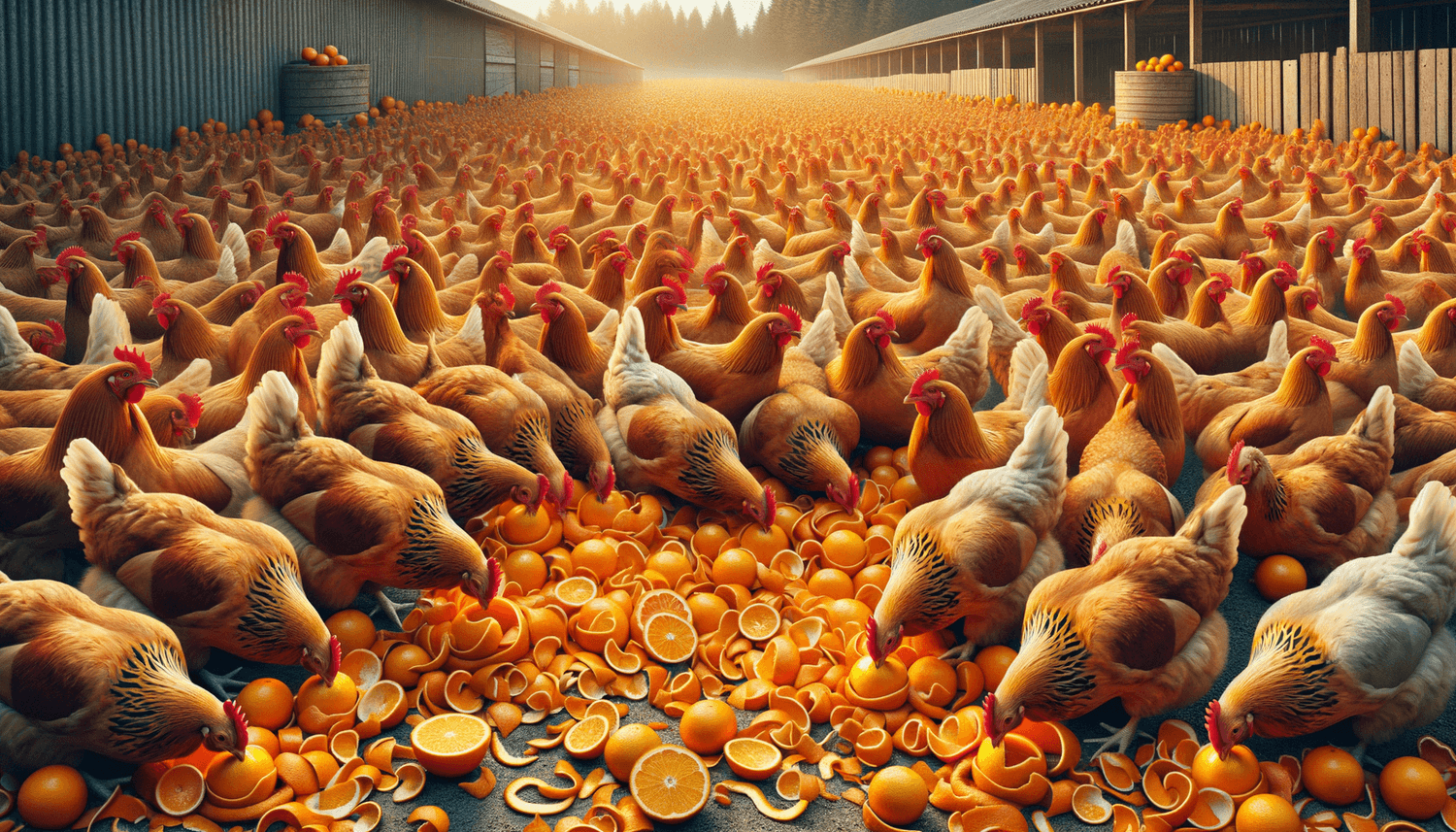 Can Chickens Eat Orange Peelings?