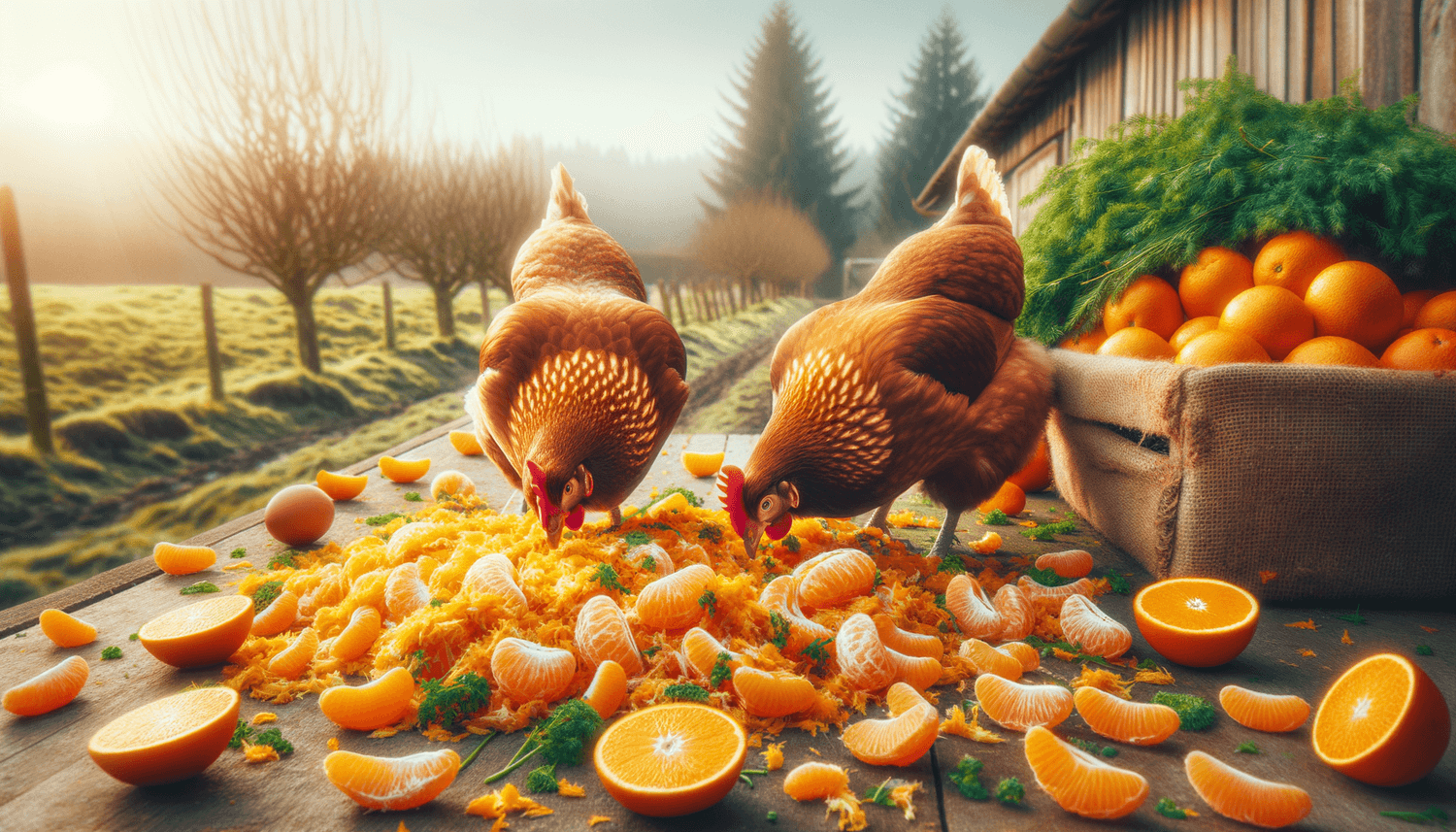 Can Chickens Eat Orange Pulp?