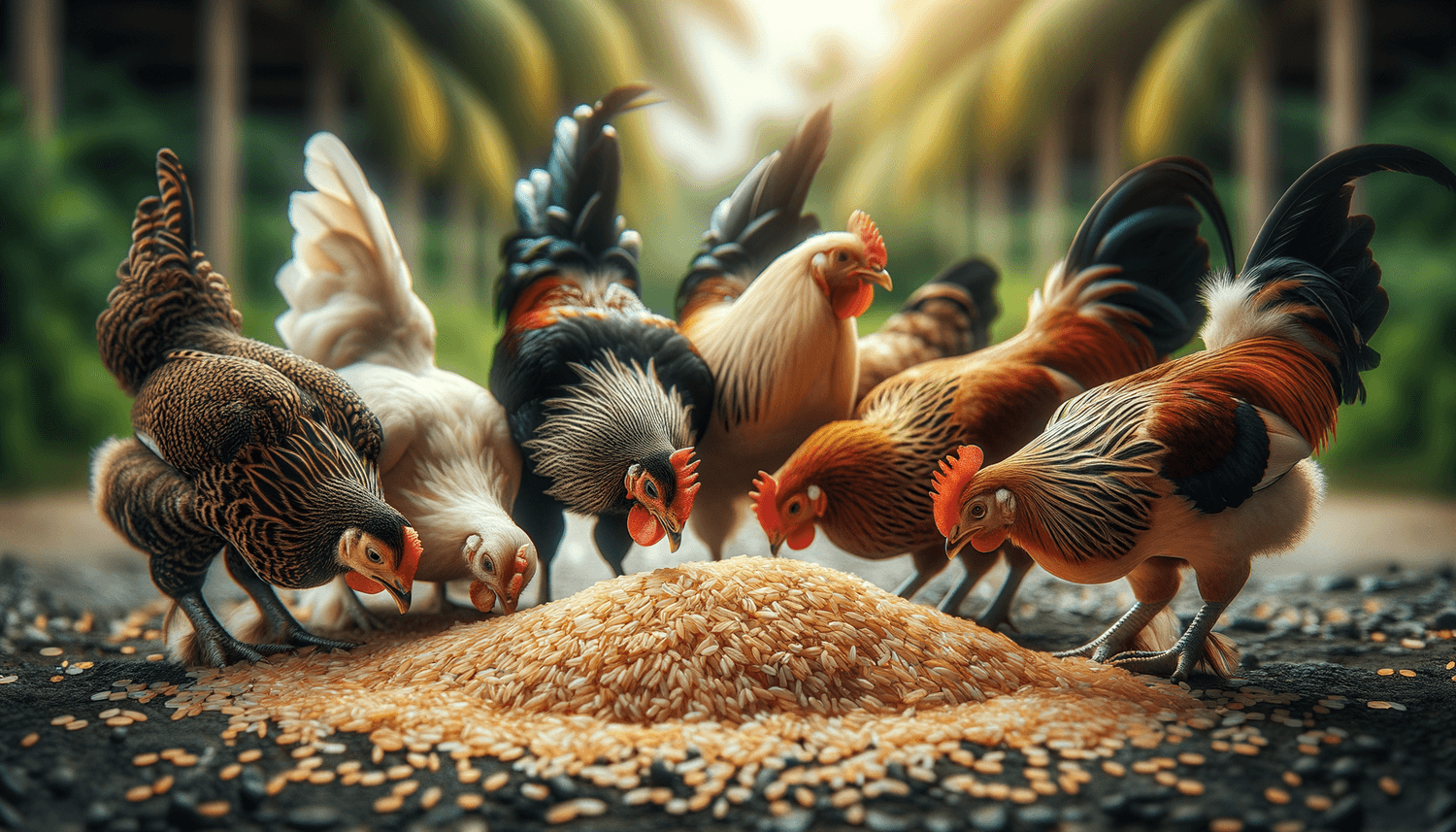 Can Chickens Eat Raw Rice?