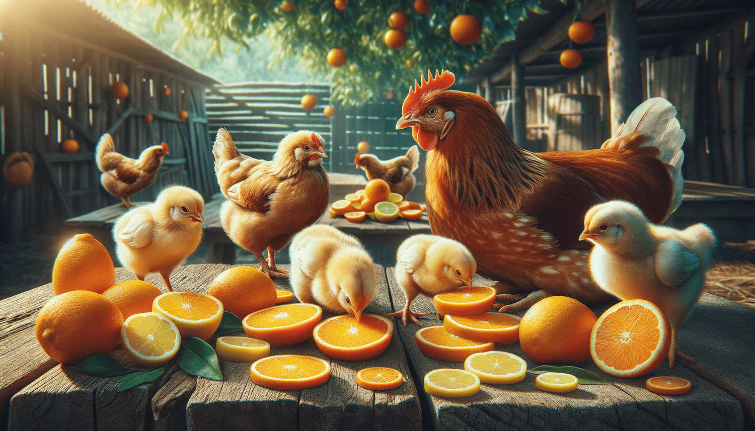 Can Chickens Eat Oranges and Lemons?