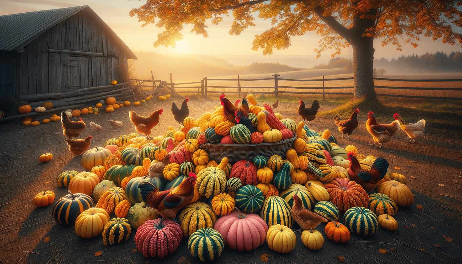 Can Chickens Eat Ornamental Gourds?
