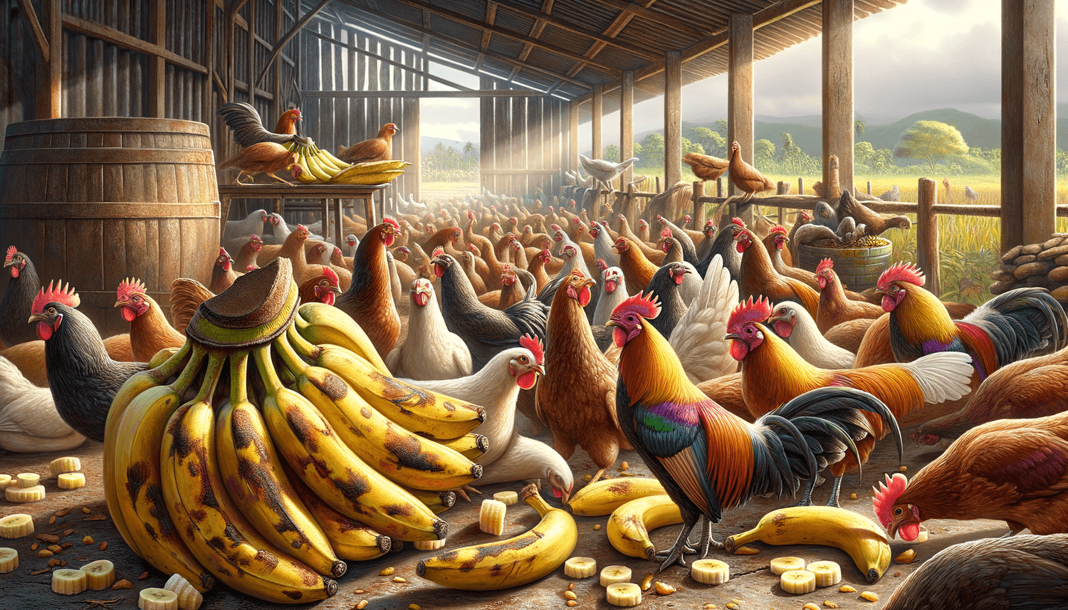 Can Chickens Eat Overripe Bananas?