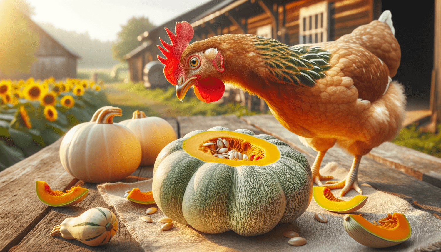 Can Chickens Eat Raw Squash?