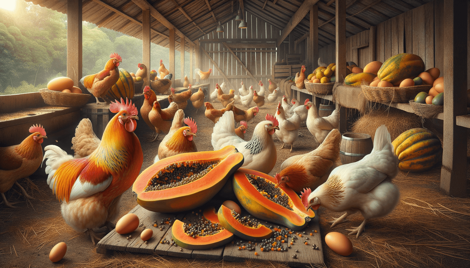 Can Chickens Eat Papaya Seeds?