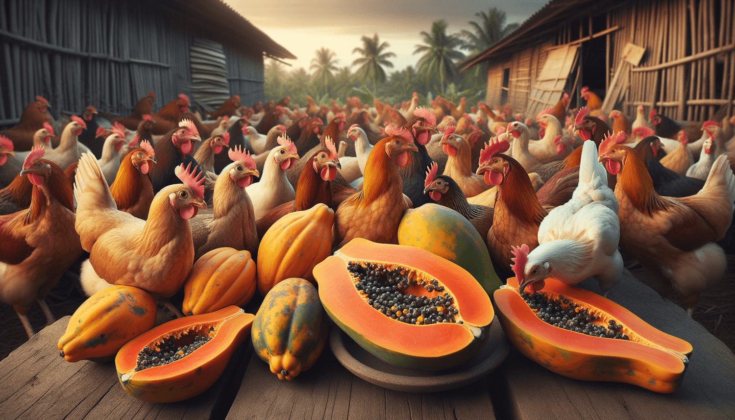Can Chickens Eat Papaya Seeds and Skin?