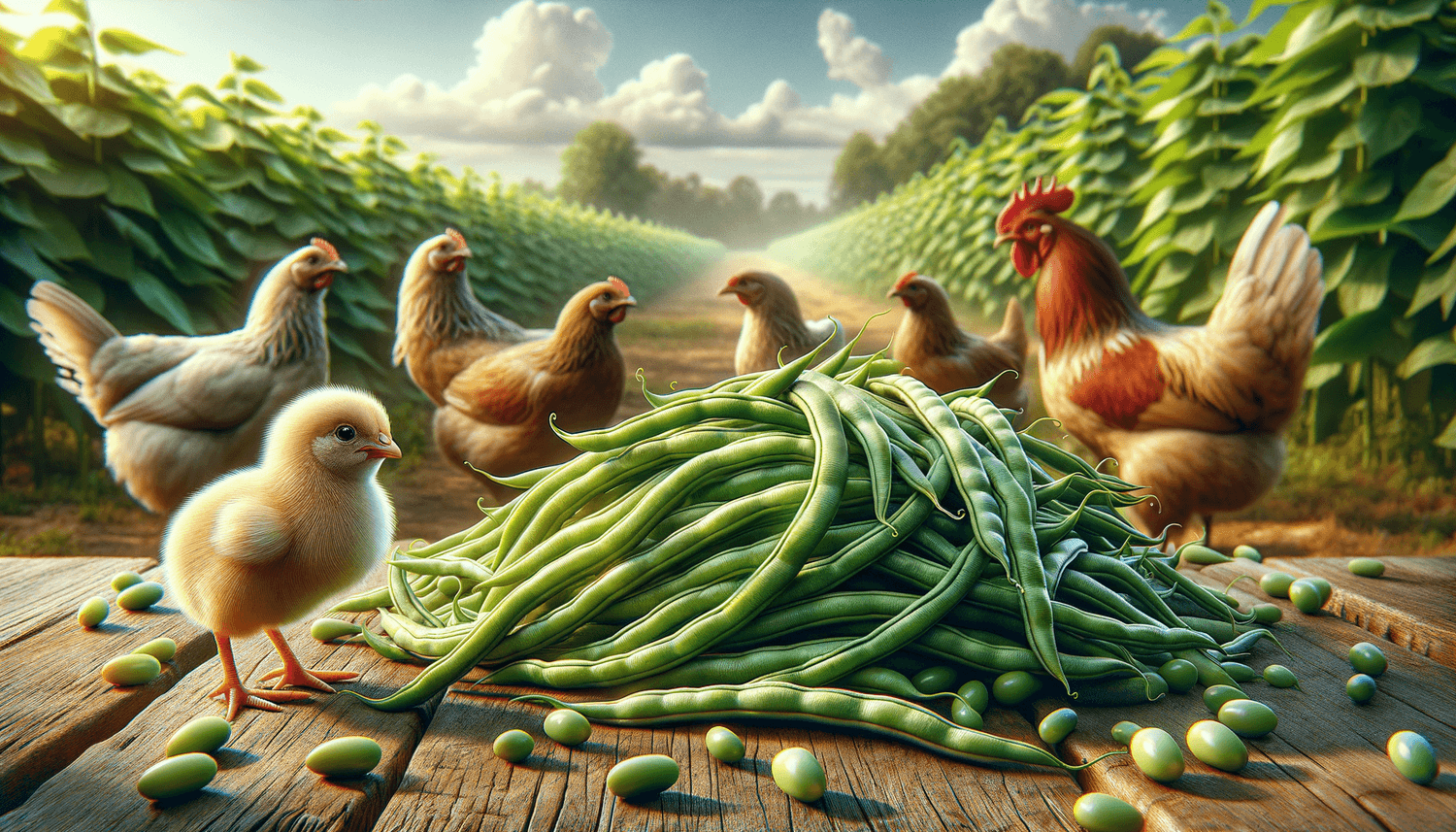 Can Chickens Eat Raw String Beans?