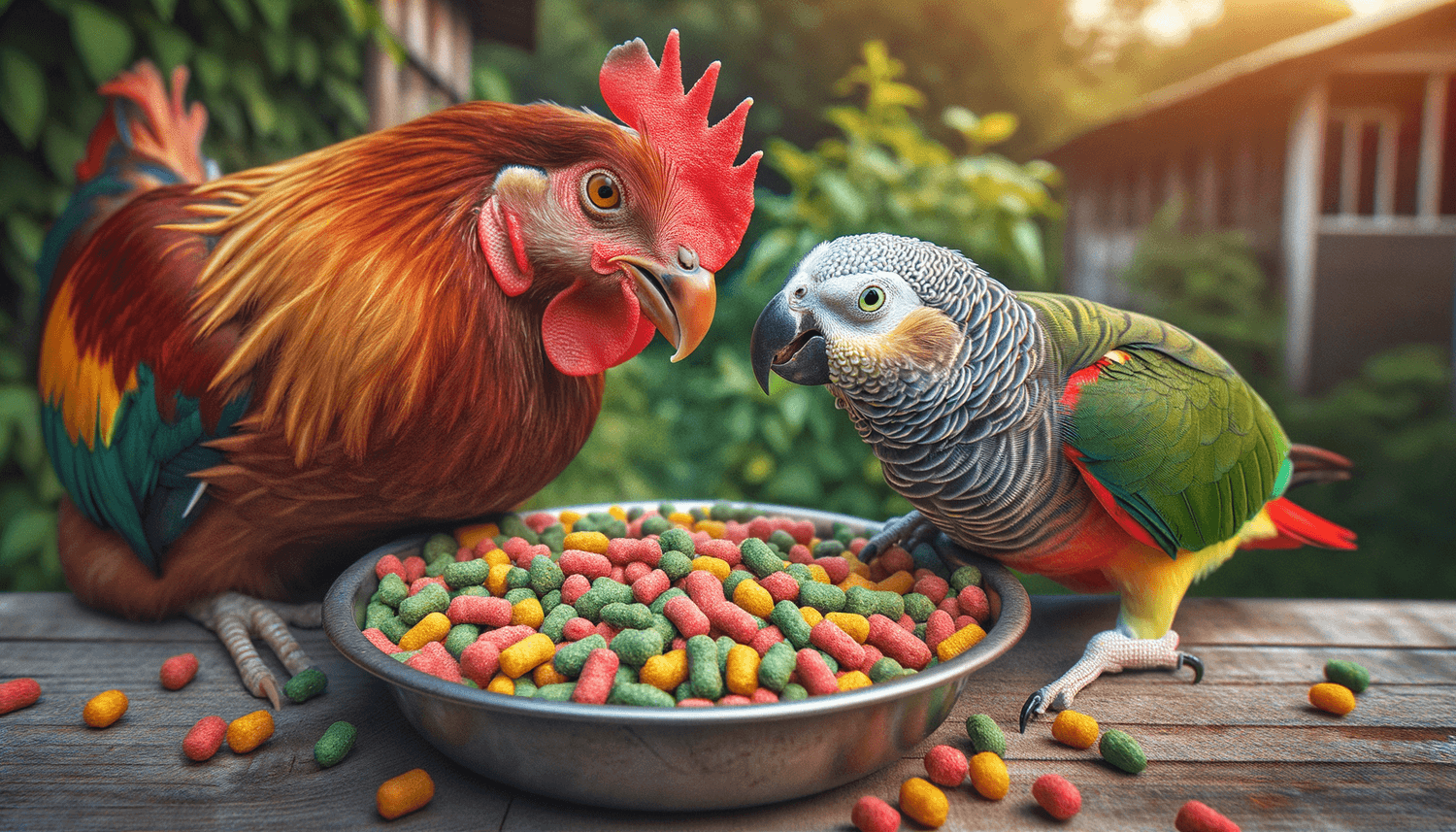 Can Chickens Eat Parrot Food?