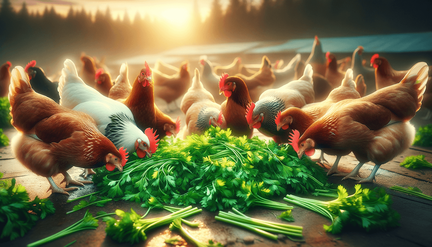 Can Chickens Eat Parsley Stems?