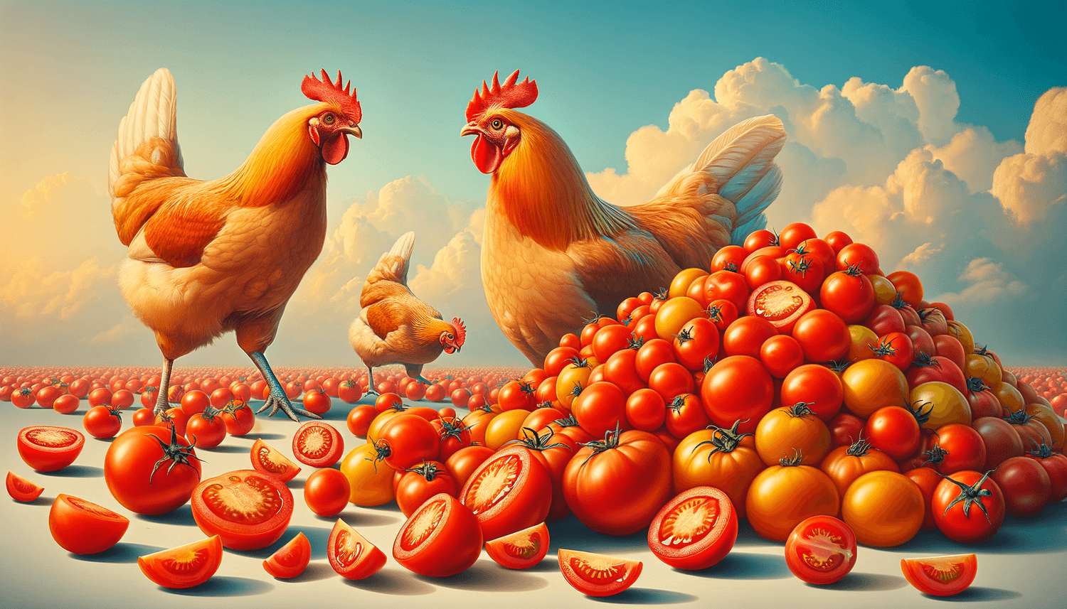 Can Chickens Eat Raw Tomatoes?