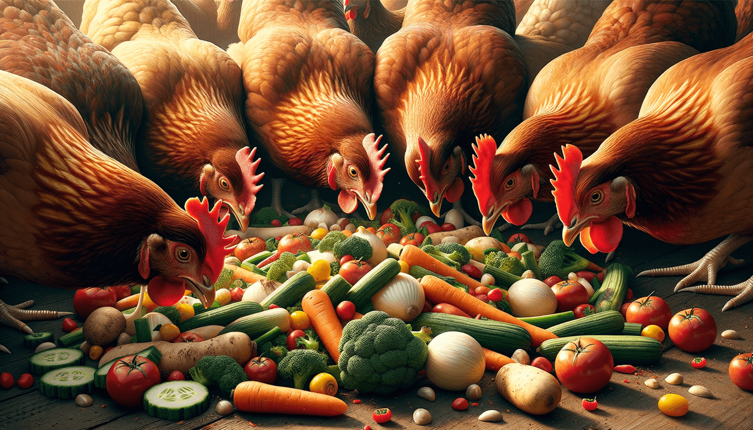 Can Chickens Eat Raw Vegetables?