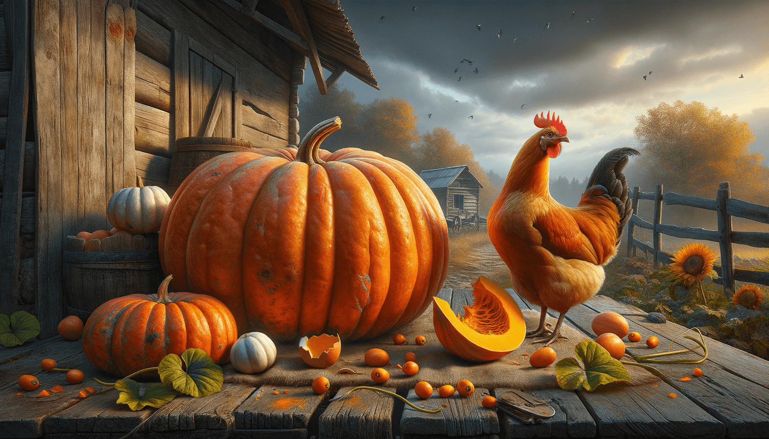 Can Chickens Eat The Whole Pumpkin?