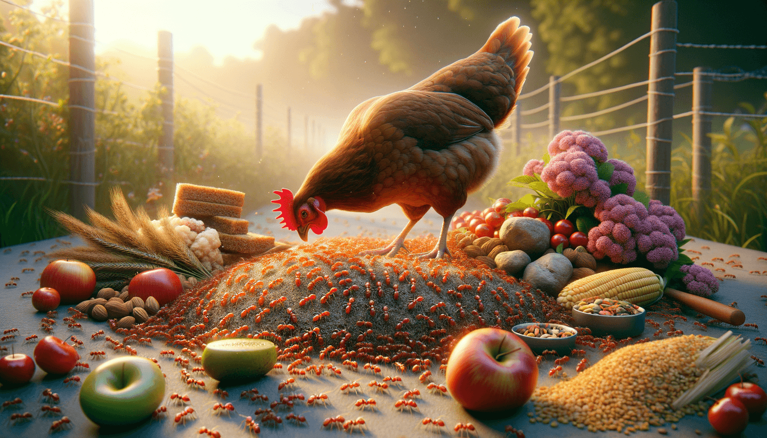 Can Chickens Eat Red Ants?