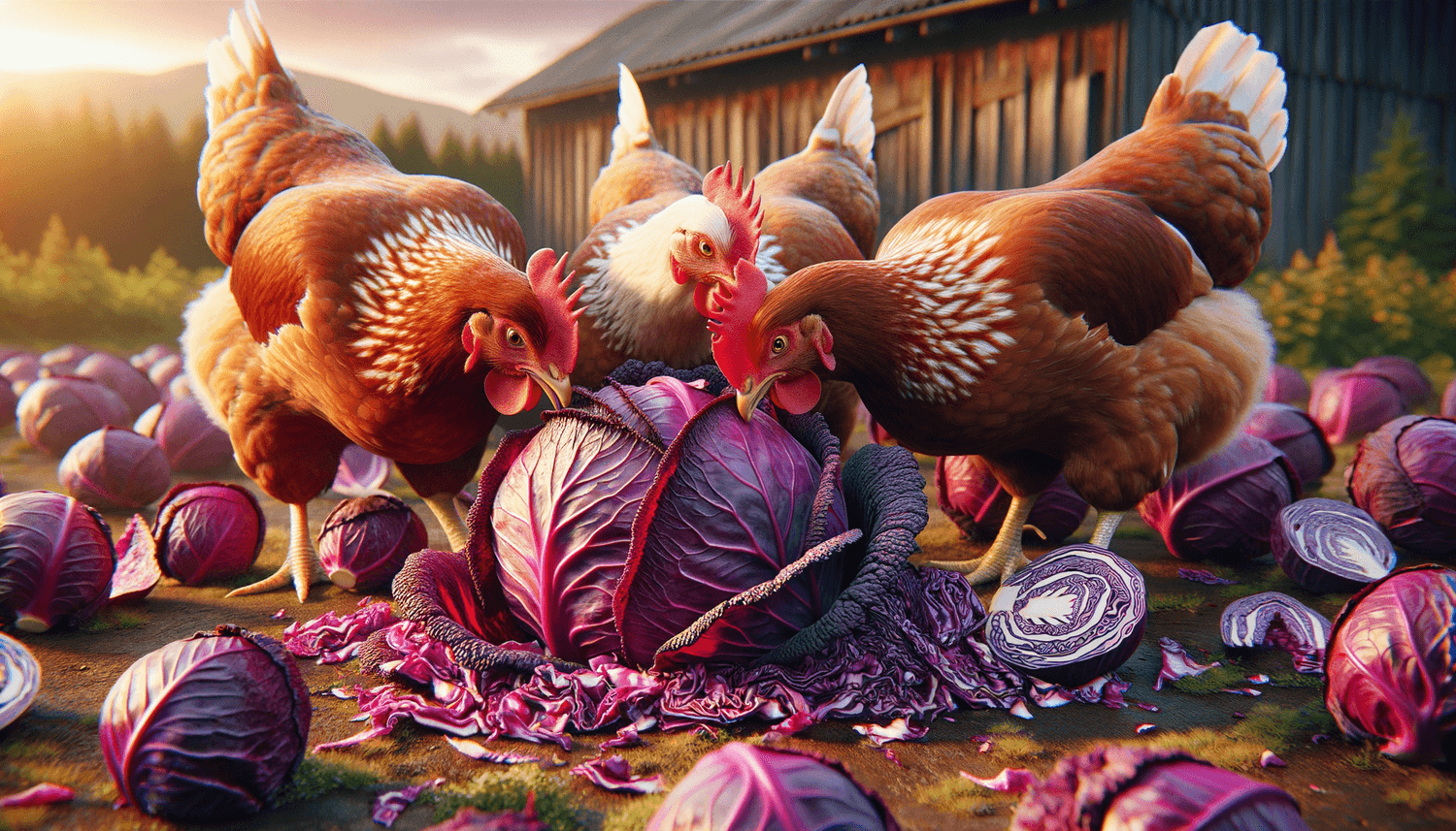 Can Chickens Eat Red Cabbage?