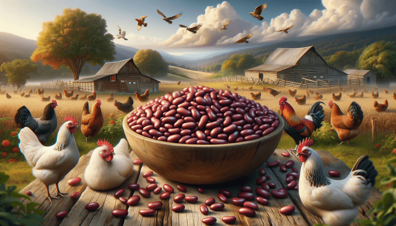 Can Chickens Eat Red Kidney Beans?