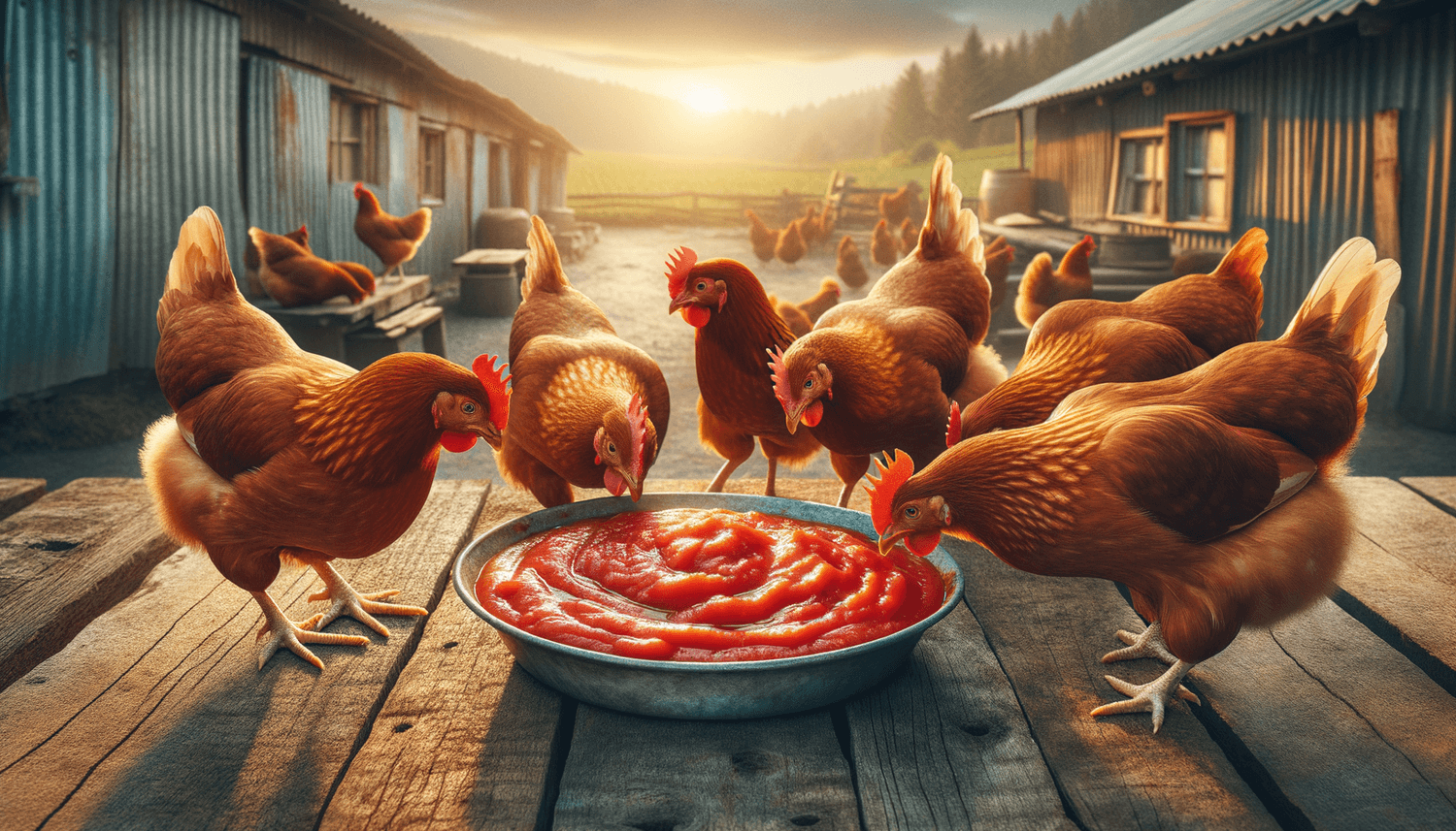 Can Chickens Eat Tomato Sauce?