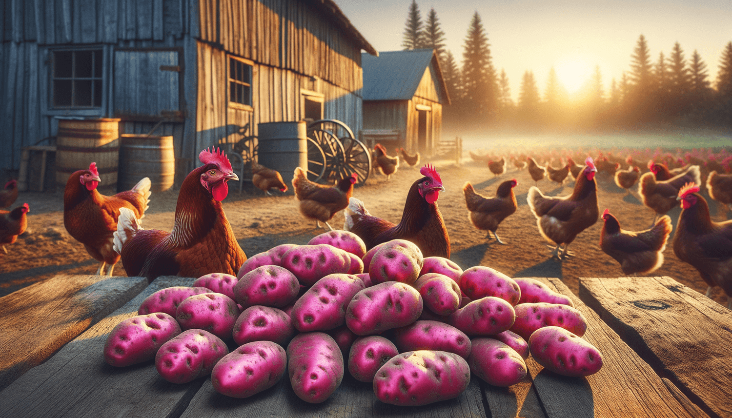 Can Chickens Eat Red Potatoes?