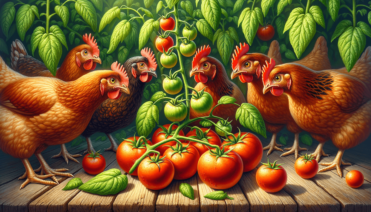 Can Chickens Eat Tomato Vines?