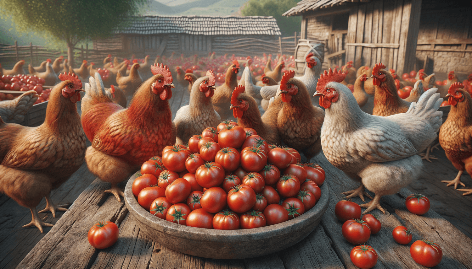 Can Chickens Eat Red Tomatoes?